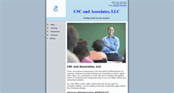 Desktop Screenshot of csc-associates.com